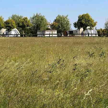 Id Glamping De Coude Scheure Lüks kamp alanı *